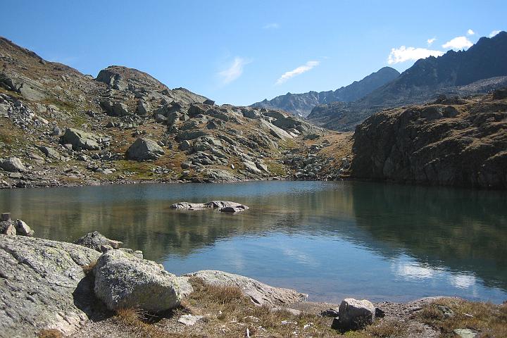 Hoch ber dem Fluelipass